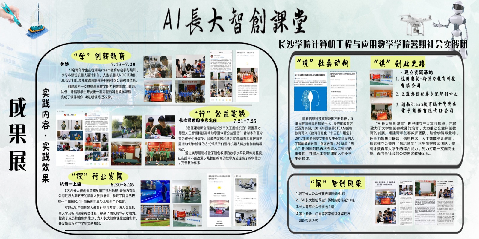 2018暑期社会实践成果展